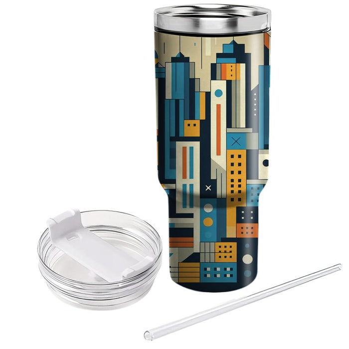 Abstract Cityscape  Insulated Tumblers