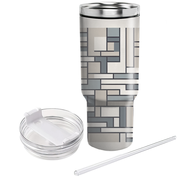 Abstract Brick Wall Custom Tumblers