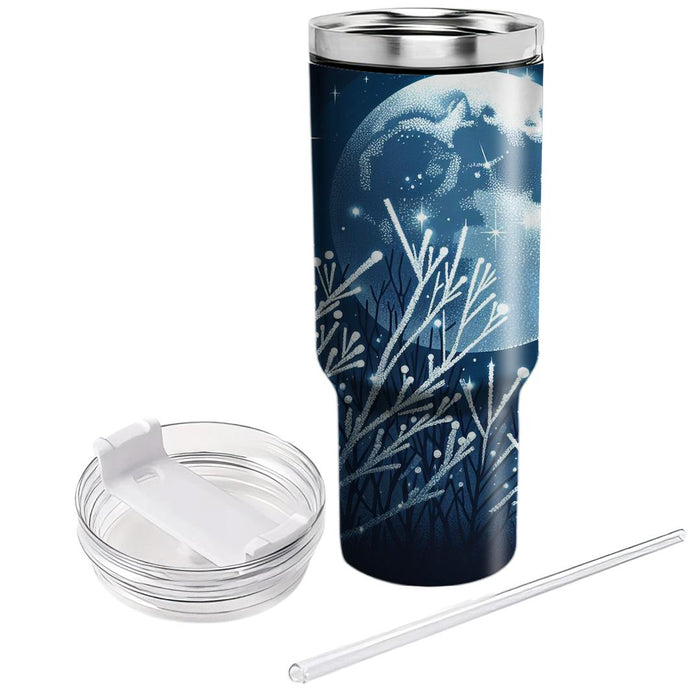 Winter Night Frost  Custom Tumblers