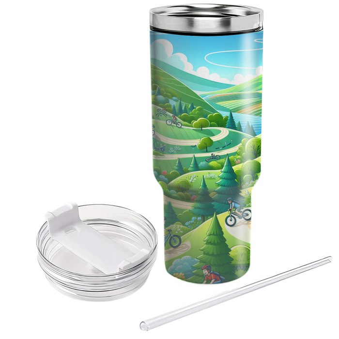 Summer Adventure Trails  Personalized Tumblers