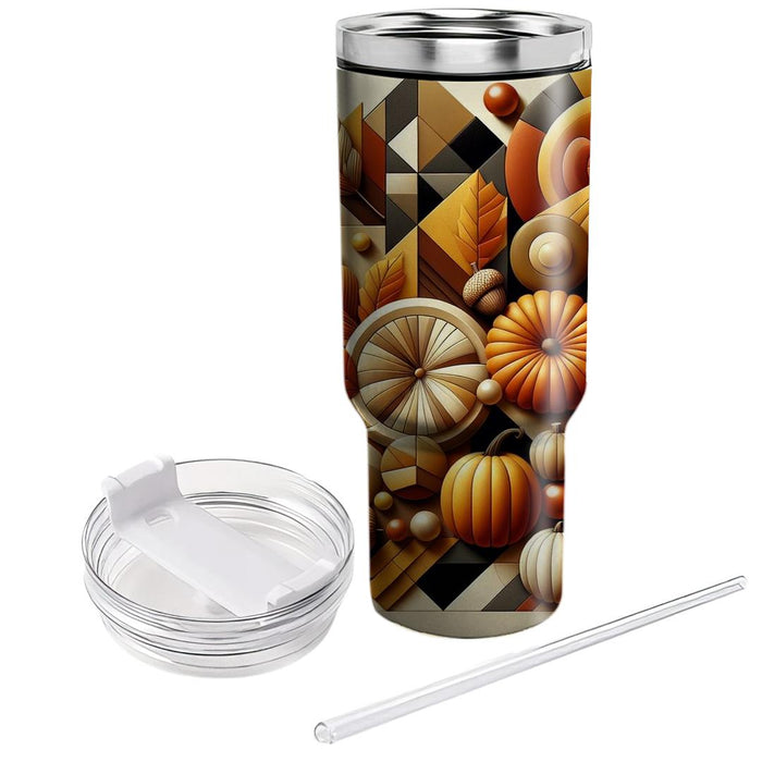 The Glow Of Gratitude - A Thanksgiving  Design Custom Tumblers