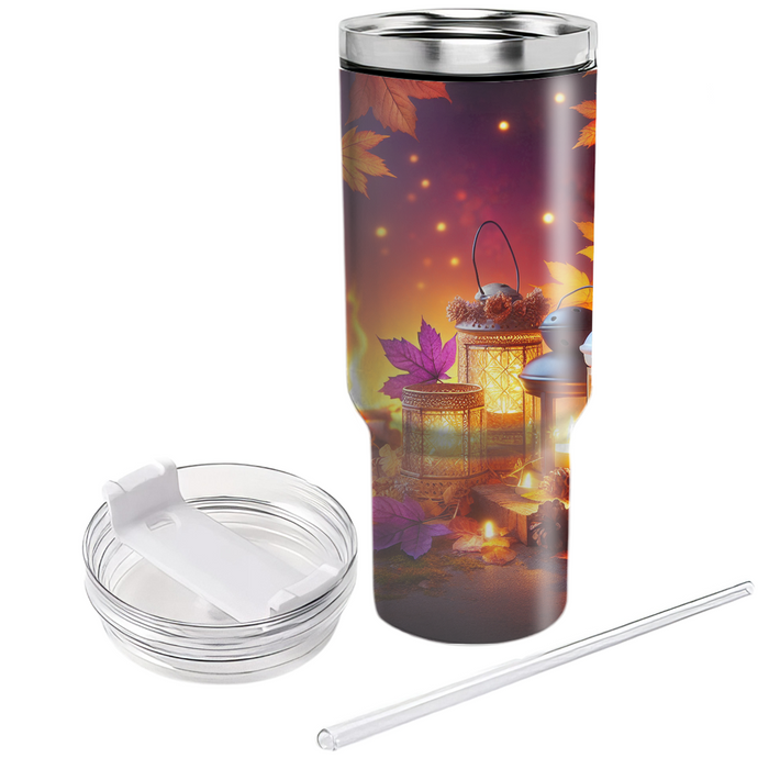 Autumn Twilight Gathering  Custom Tumblers