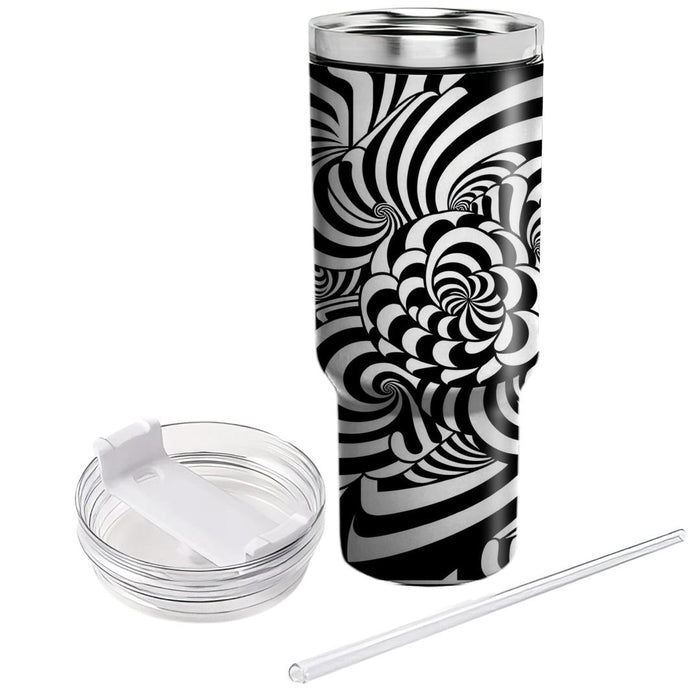 Retro Op Art  Tumblers With Lids