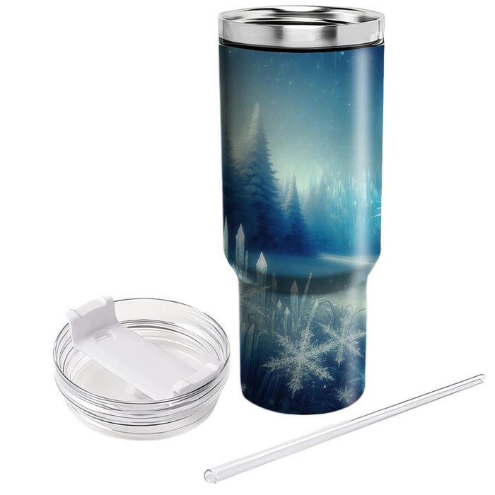 Winter Icy Wonderland  Custom Tumblers