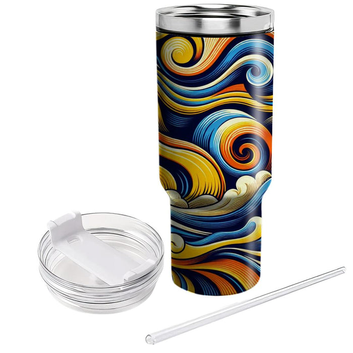  Waves  Unique Tumblers