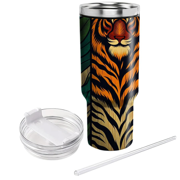 Jungle Fever Stripe  Unique Tumblers