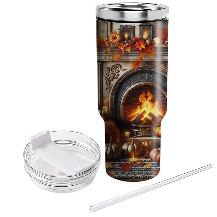 Autumn Fireside Moments  Tumblers For Gifts