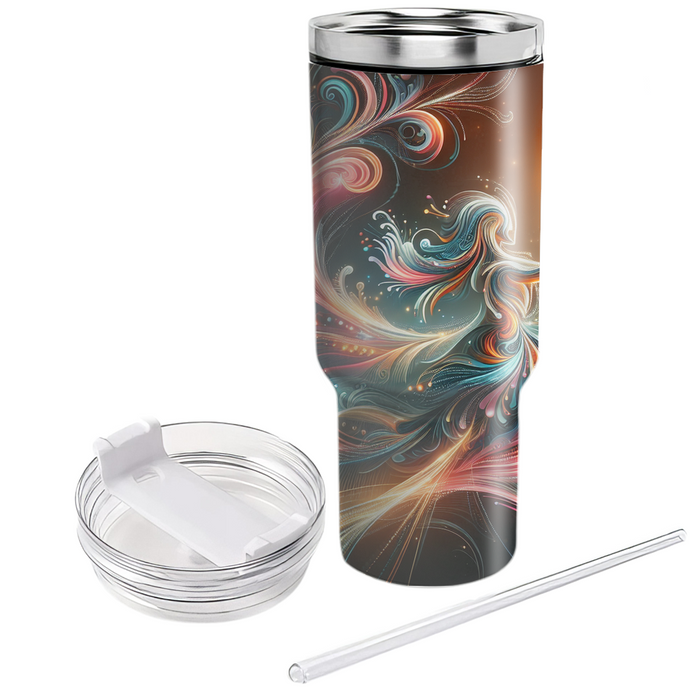 Rhythmic Celebration - A Dance Of Lights  Decorative Tumblers