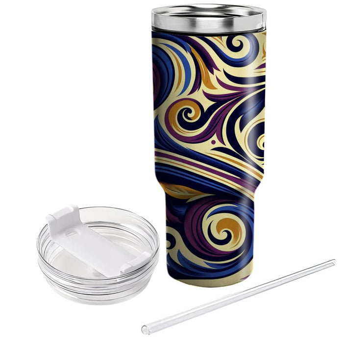 Retro Paisley Dreams  Travel Tumblers