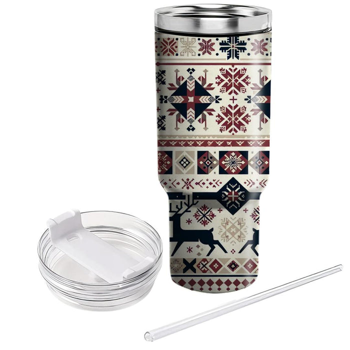 Winter Nordic Charm  Decorative Tumblers