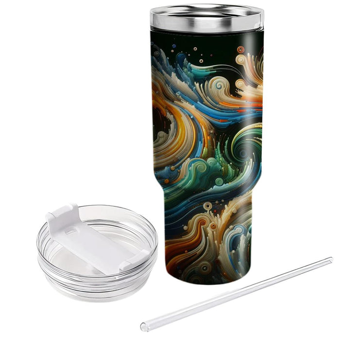 Wanderlust Waves - Global Festival Journey  Tumbler Cups