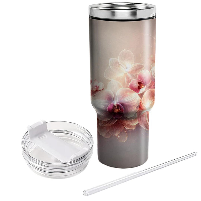 Glimmering Orchid Fantasy  Insulated Tumblers