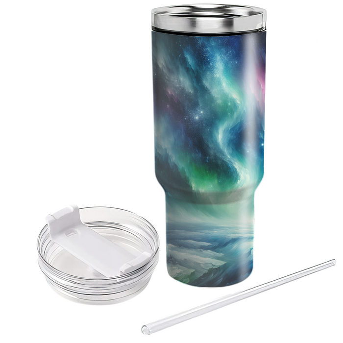 Winter Aurora Dream  Personalized Tumblers