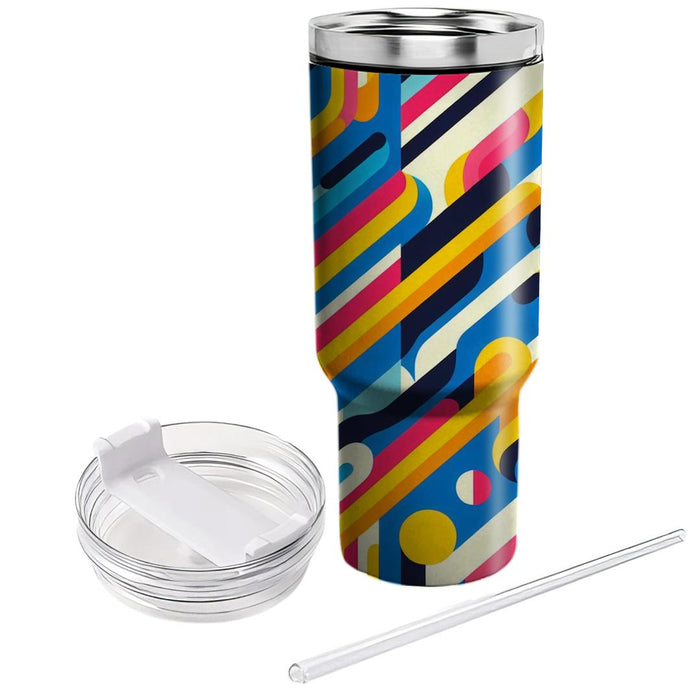 Bold Stripe Variation  Insulated Tumblers