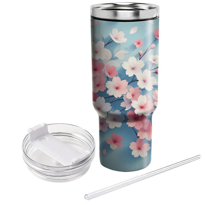 Blossoming Cherry Blossom  Unique Tumblers