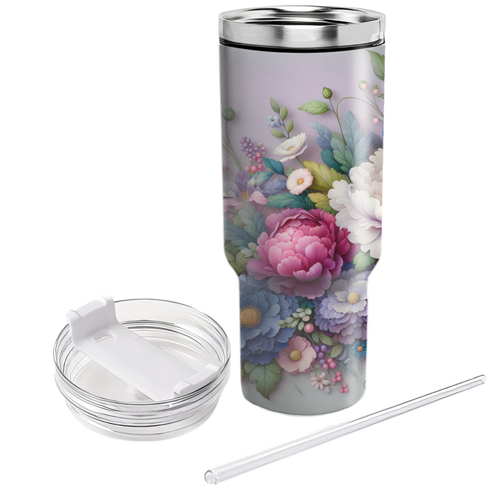 Floral Dreamscape  Custom Tumblers