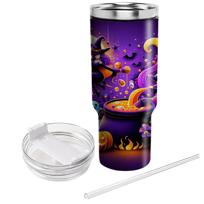 Whimsical Witches - Halloween Celebration  Tumblers For Gifts