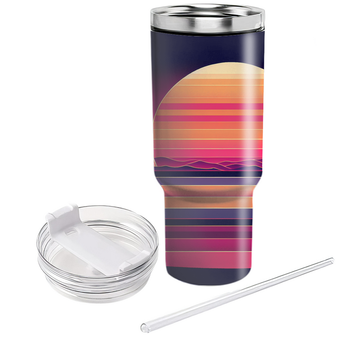 Sunset Vibes  Custom Tumblers