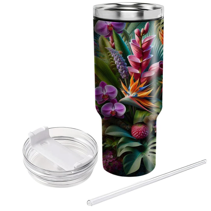 Tropical Rainforest Symphony  Tumblers With Lids