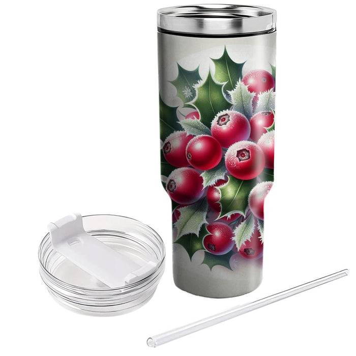 Winter Cranberry Frost  Insulated Tumblers