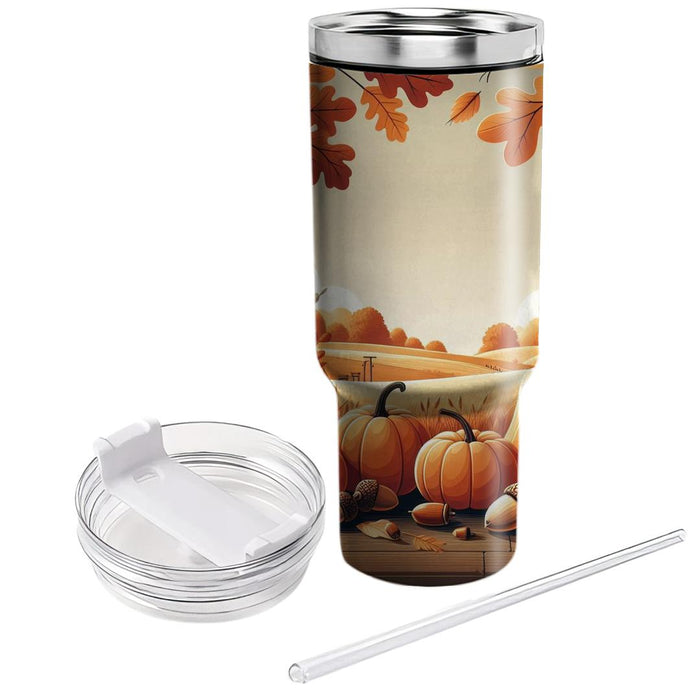 Whimsical Autumn - Harvest Festival  Custom Tumblers