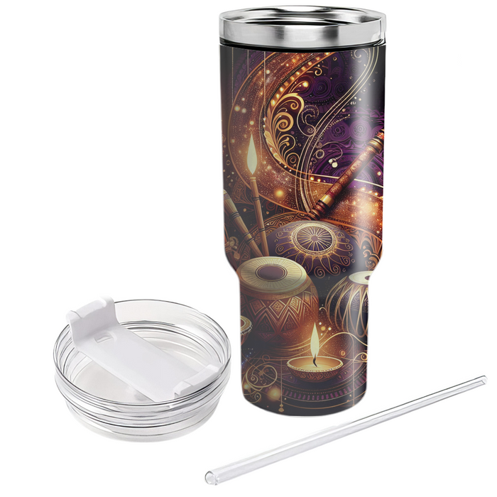 Melody Of Light - A Diwali Celebration  Decorative Tumblers