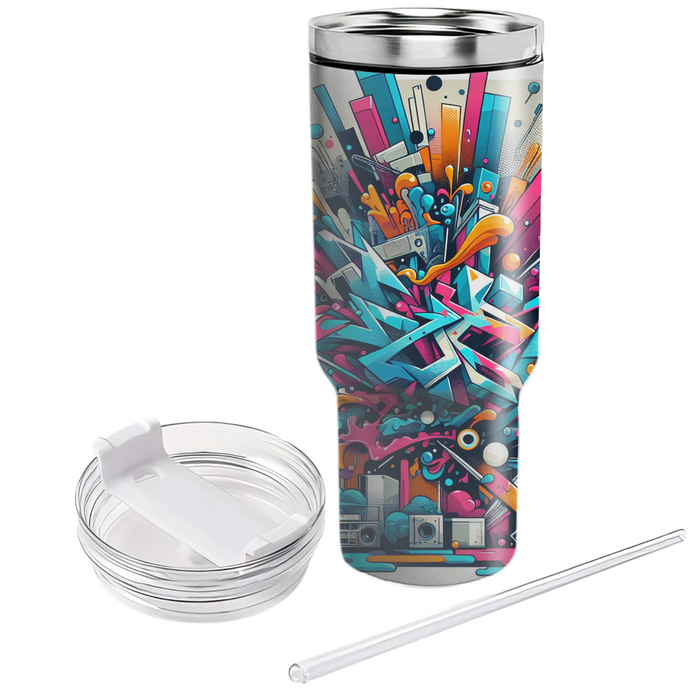 Retro 80s Graffiti  Tumblers For Gifts