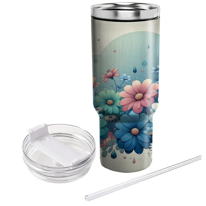 Spring Rain Refresh  Decorative Tumblers