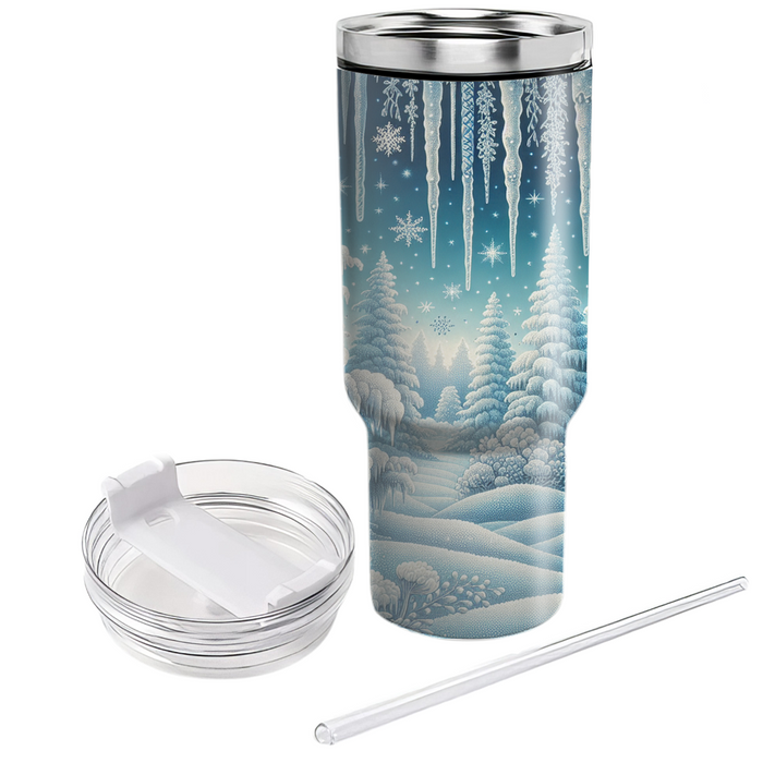 Winter Wonderland Fantasy  Personalized Tumblers