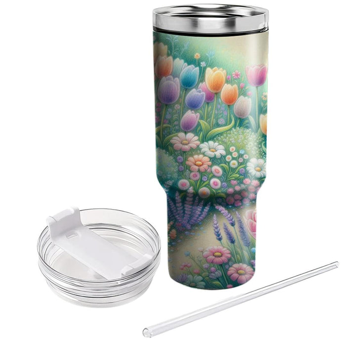 Blooming Garden Whimsy  Decorative Tumblers