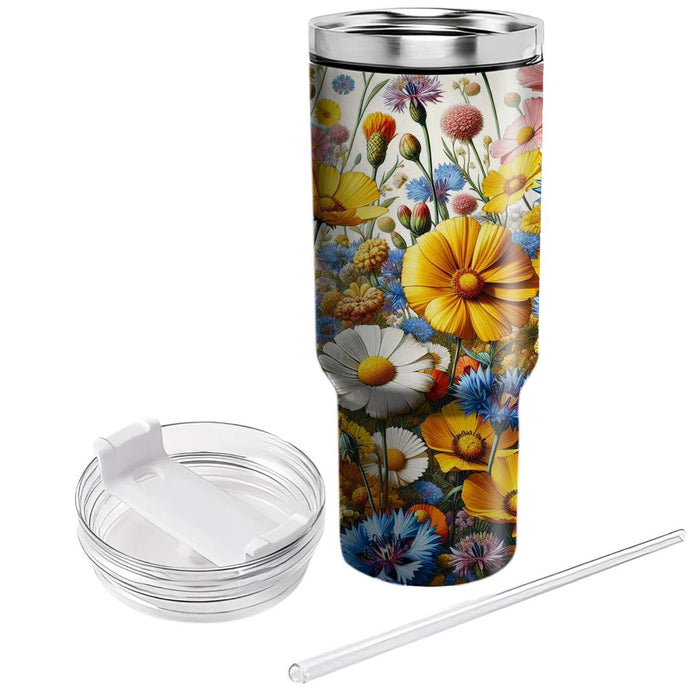 Whimsical Wildflower Wonderland  Tumblers For Gifts