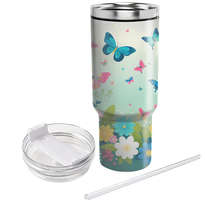 Vibrant Butterfly Bliss  Tumblers For Gifts