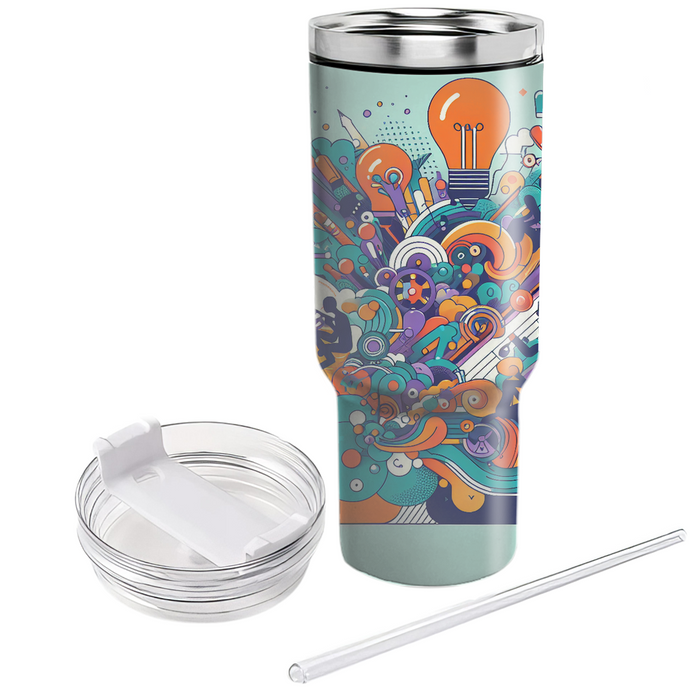 Bold Patterns Kaleidoscope  Personalized Tumblers