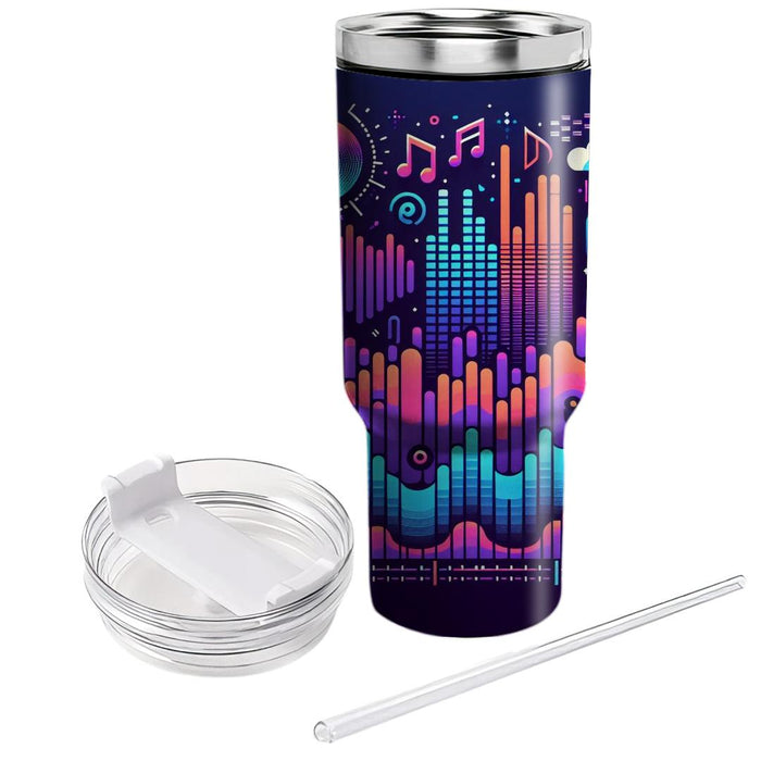 Synth Pop Symphony  Custom Tumblers