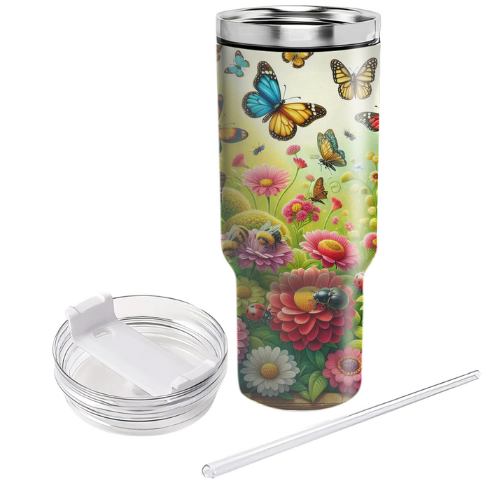 Whimsical Garden Critters  Unique Tumblers