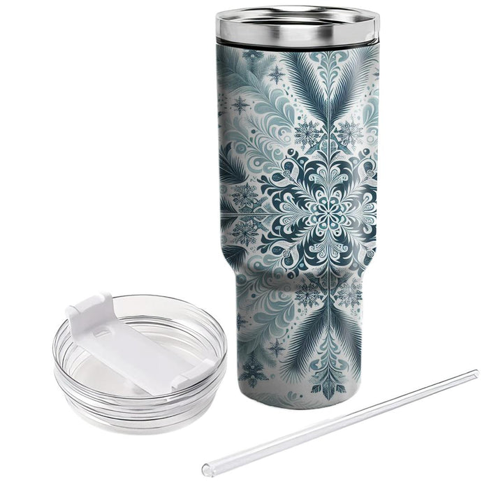 Winter Nordic Festivity  Custom Tumblers