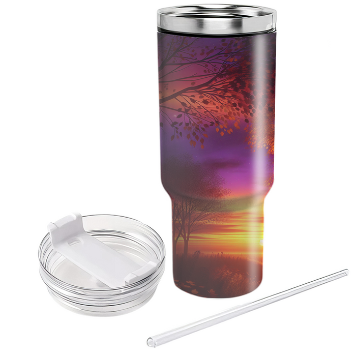 Autumn Twilight Harvest  Custom Tumblers