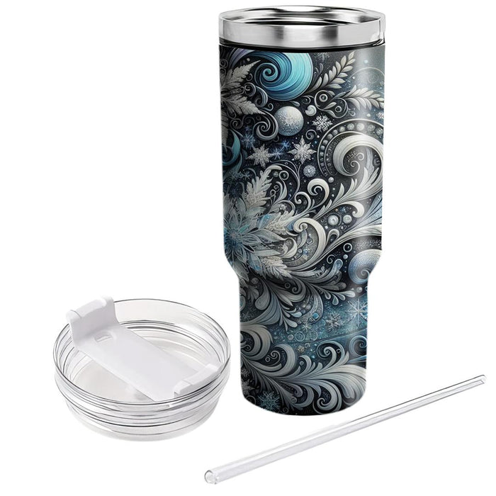 Winter Wonderland Elegance  Insulated Tumblers