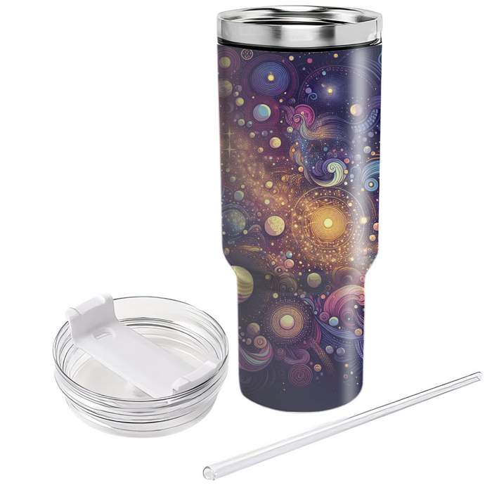 Vibrant Cosmic  Tumblers For Gifts