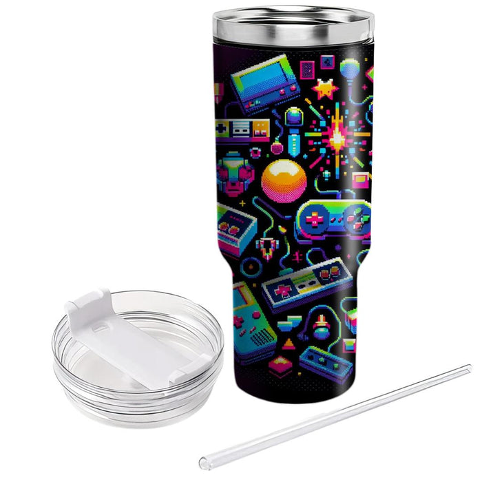 Video Game Vortex  Custom Tumblers