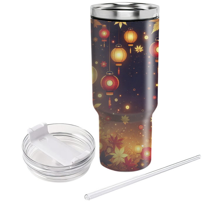 Autumn Lantern Festival  Tumbler Cups