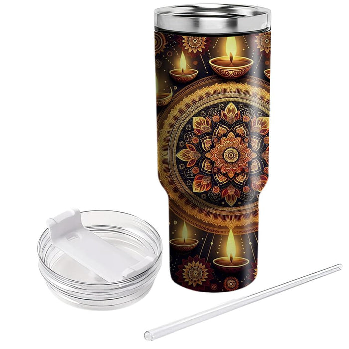 Brilliance Of Lights - A Diwali Celebration  Tumblers With Lids