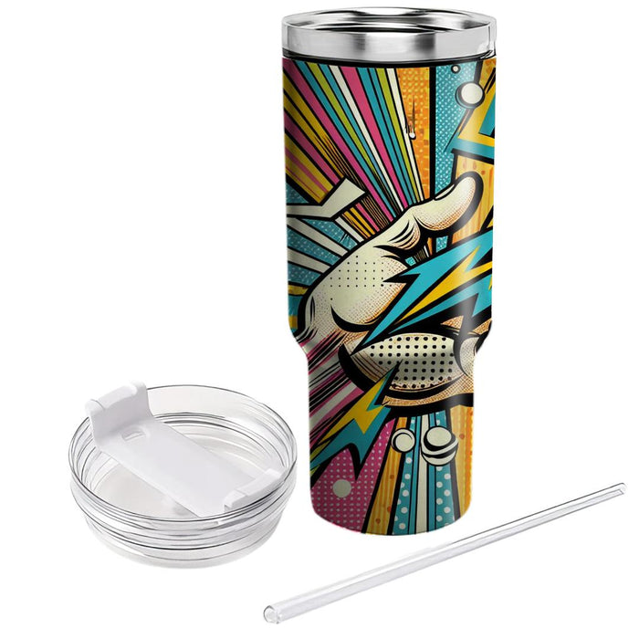 Retro Comic Style  Insulated Tumblers