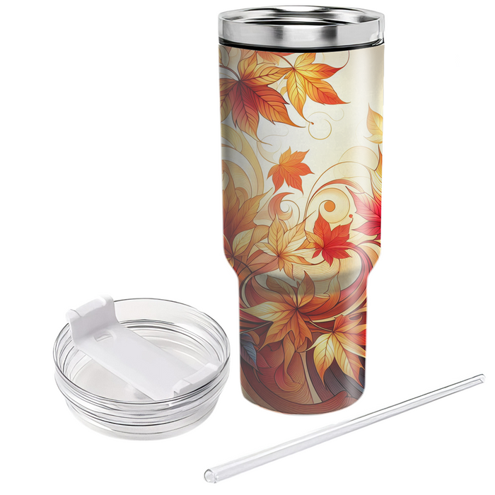 Autumn Maple Leaves  Custom Tumblers