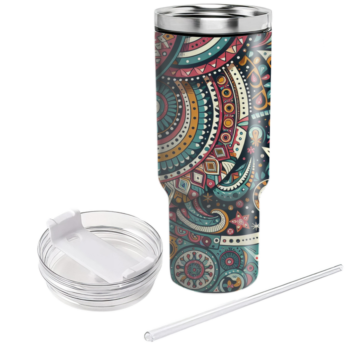 Bold Bohemian Patterns  Unique Tumblers