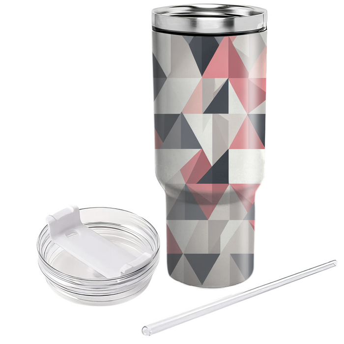 Triangular Rhythm Flow  Tumbler Cups