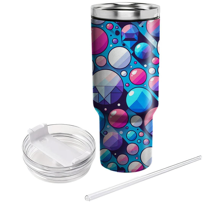 Geometric Bubbles  Insulated Tumblers