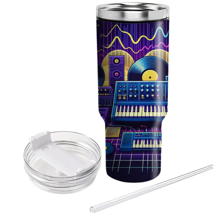 Synth Beat  Travel Tumblers