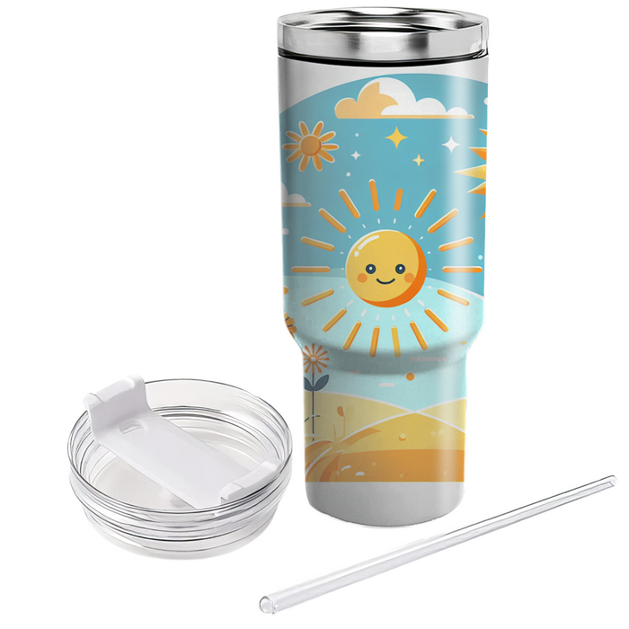 Sunny Daze Sunshine  Travel Tumblers