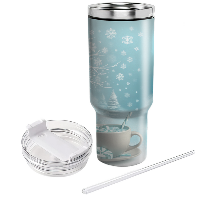 Winter Frozen Forest  Tumbler Cups